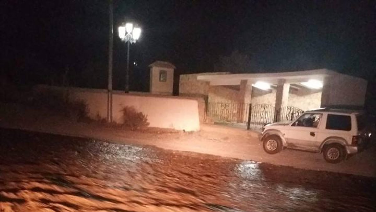 Daños por riadas y granizo en el Almanzora.