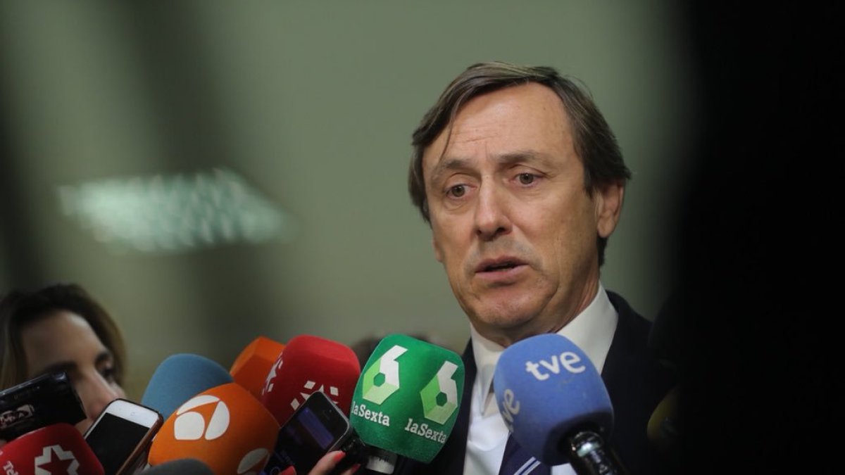 El portavoz adjunto del PP y diputado por Almería, Rafel Hernando.