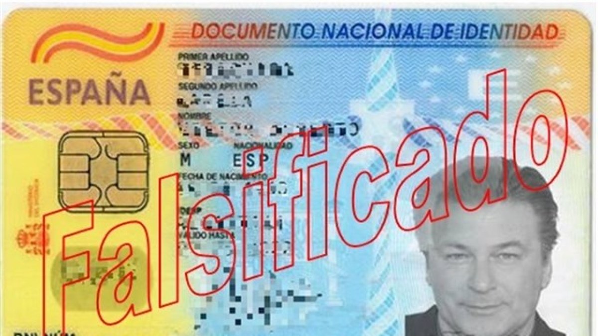 El falsificador se valía de la imagen del popular actor.