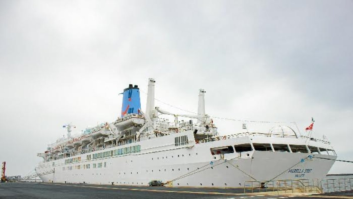 El crucero Marella Spirit tiene capacidad para 1.234 pasajeros y más de 500 tripulantes.