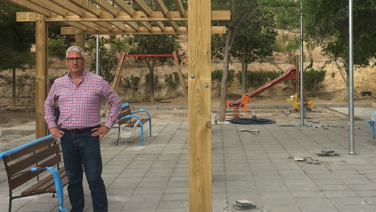 El alcalde de Huércal, Ismael Torres.