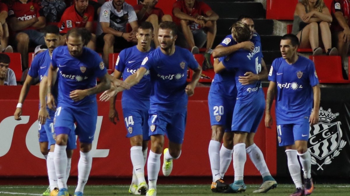 El Almería ganó en Tarragona al Nástic en la primera jornada la pasada Liga.
