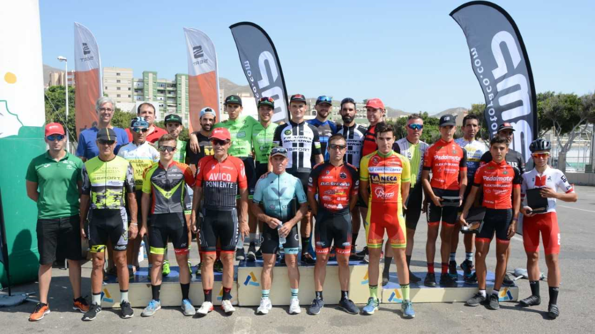 Los vencedores en las diferentes categorías.