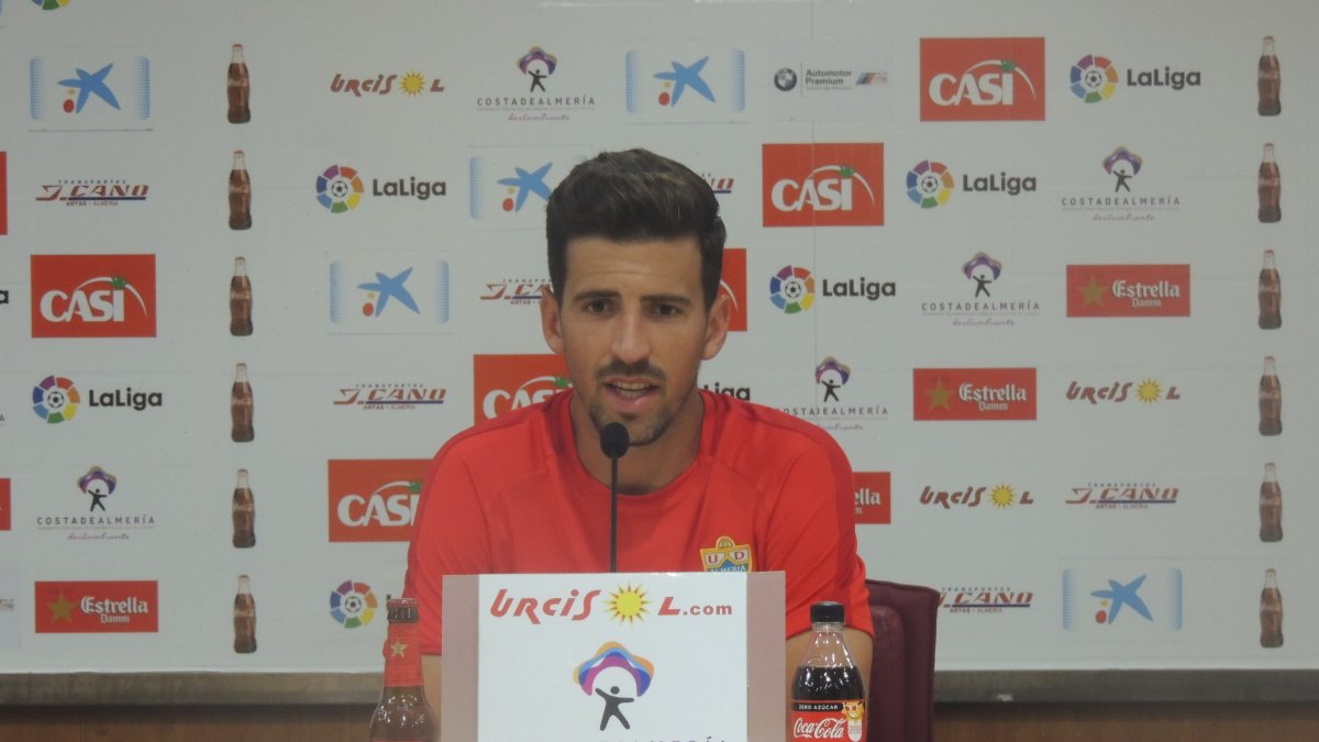 Juan Carlos Real, en rueda de prensa.