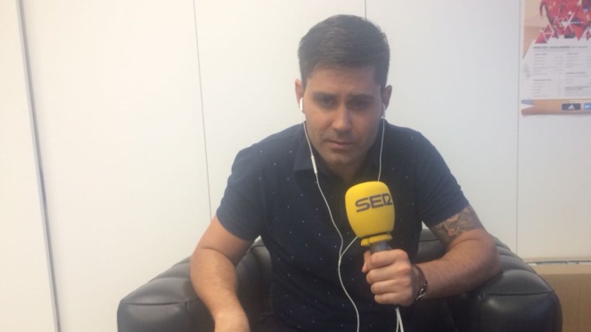 David Aganzo en El Larguero.