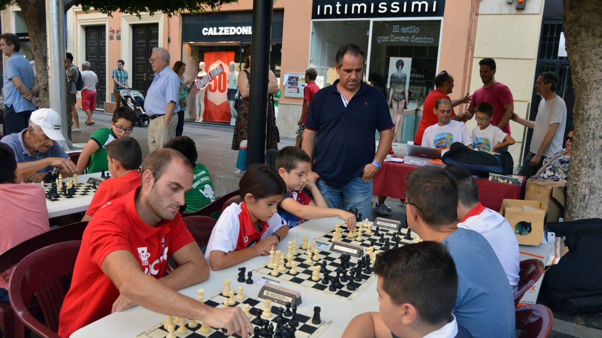 El mejor ajedrez en la Feria.