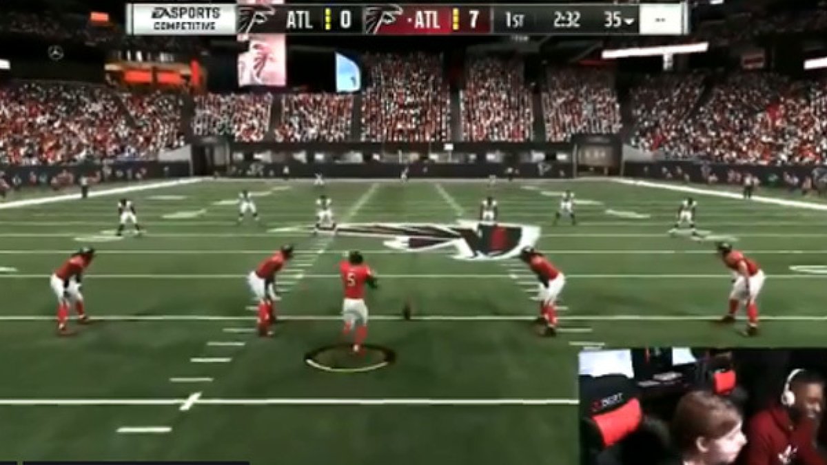 Imágenes de la retransmisión del evento.