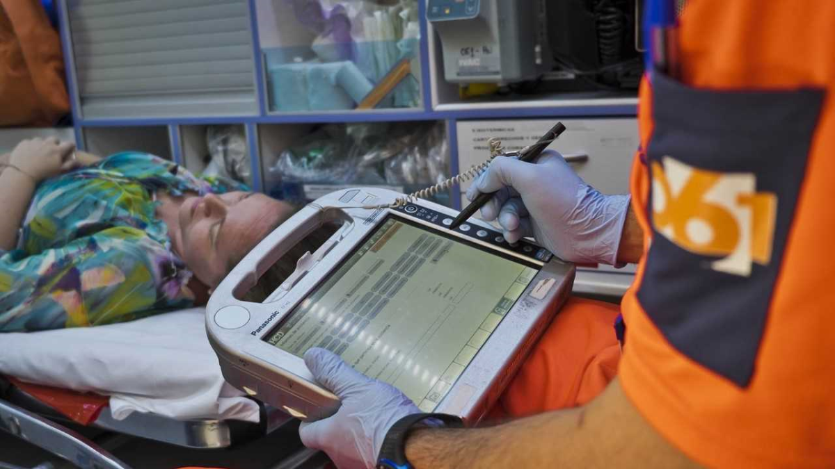 El 061 ha atendido emergencias sanitarias durante esta Feria.