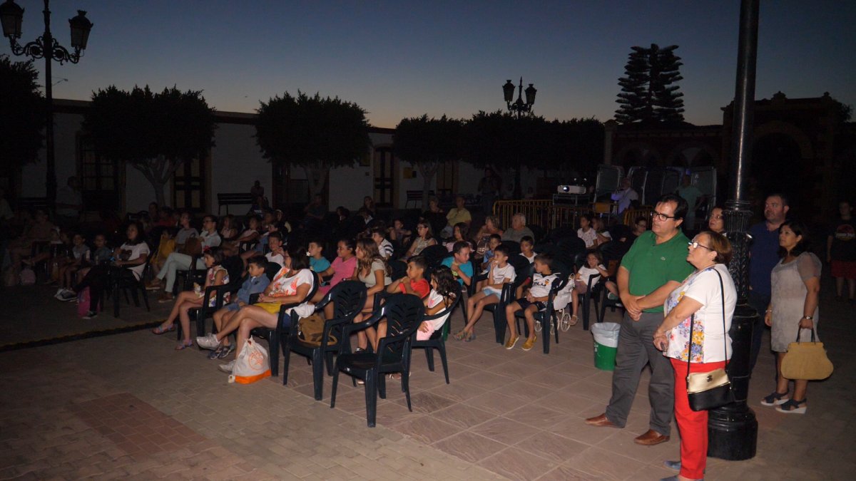 Proyección del Circuito del Cine de Verano.