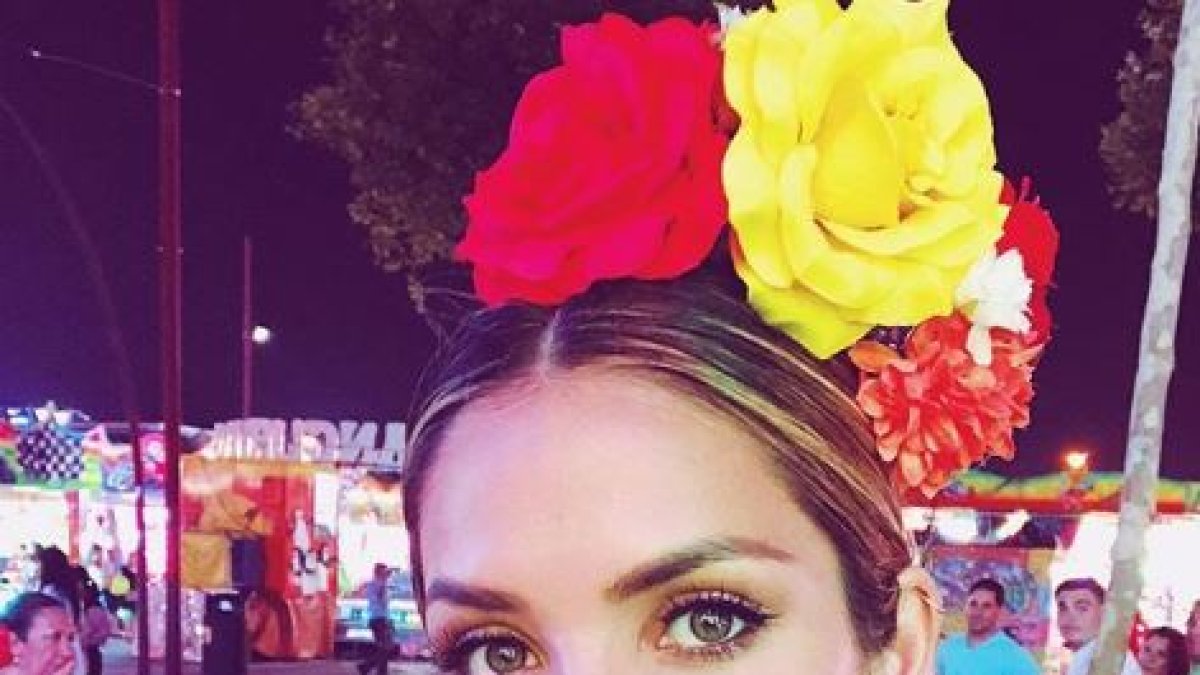 Rosanna Zanetti, en una de las imágenes que ha compartido en Instagram.