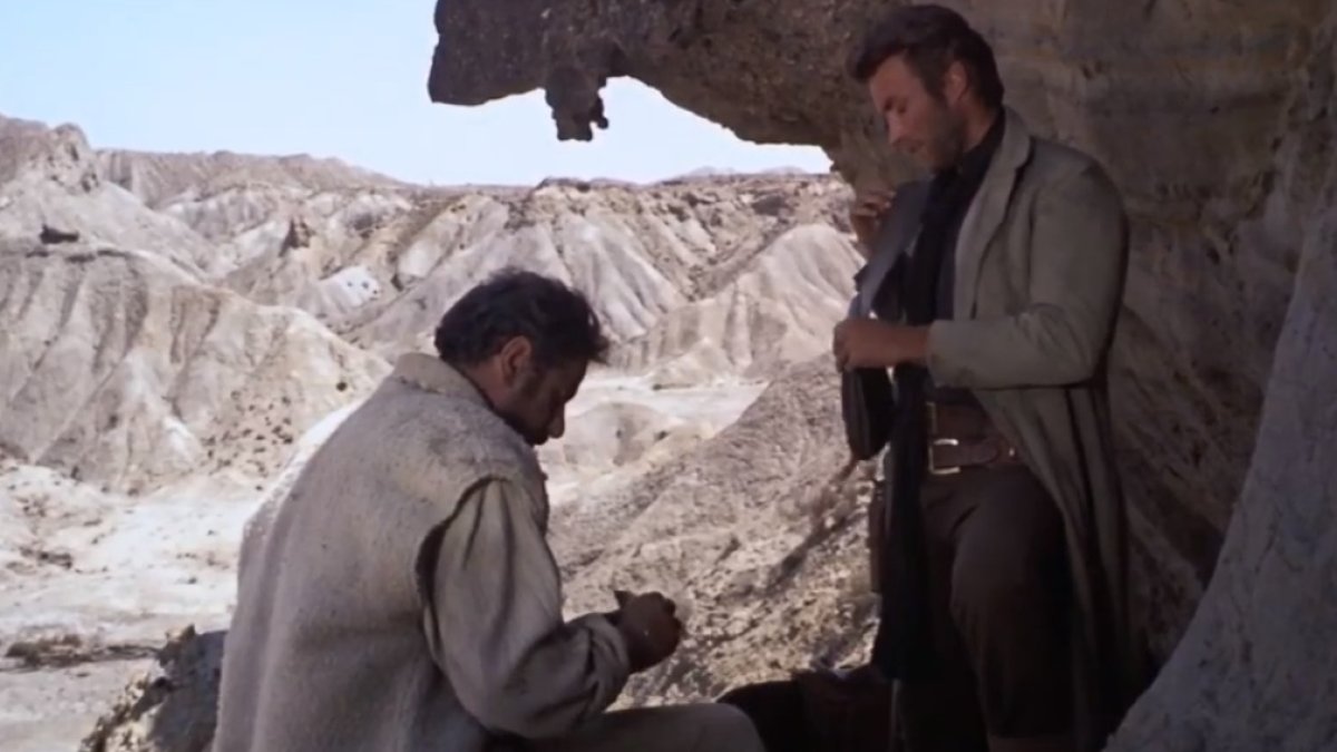 Fotograma de \'El bueno, el feo y el malo\', rodada en parte en Almería.
