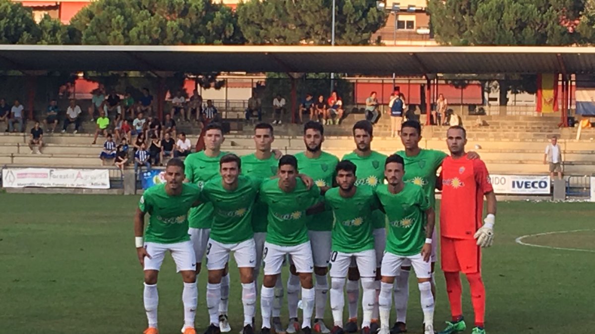 El filial de verde en Talavera.