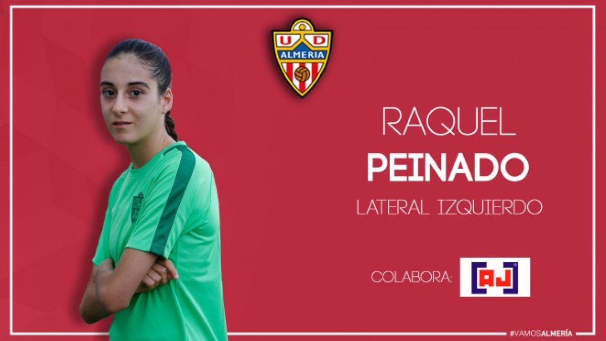 Raquel Peinado, lateral izquierdo.
