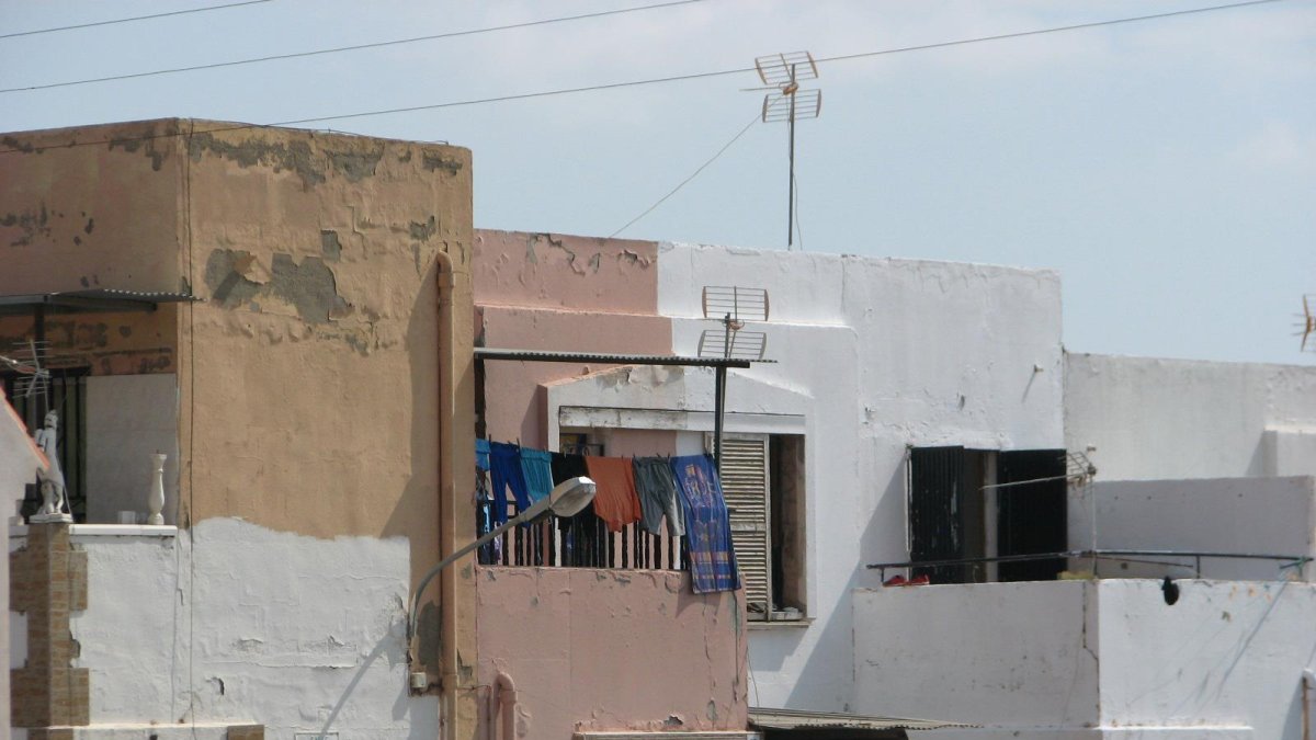 Zona de viviendas de uno de los barrios de la provincia que se beneficiarán de las ayudas.