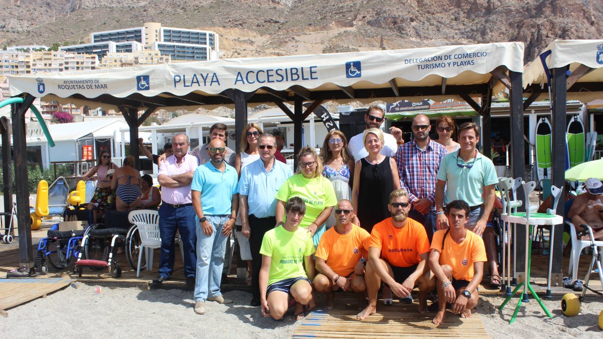 Jornada de convivencia con voluntarios y miembros de Protección Civil.