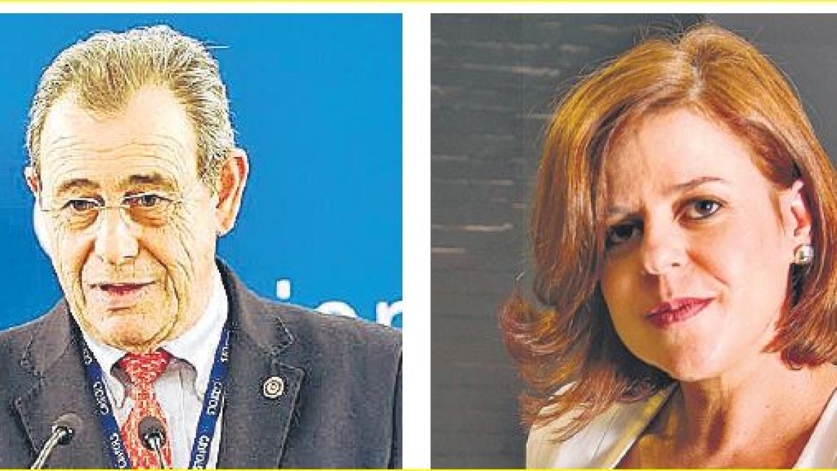 Víctor Grifols (Grifols) e Isabel Pérez (Real Track Systems).