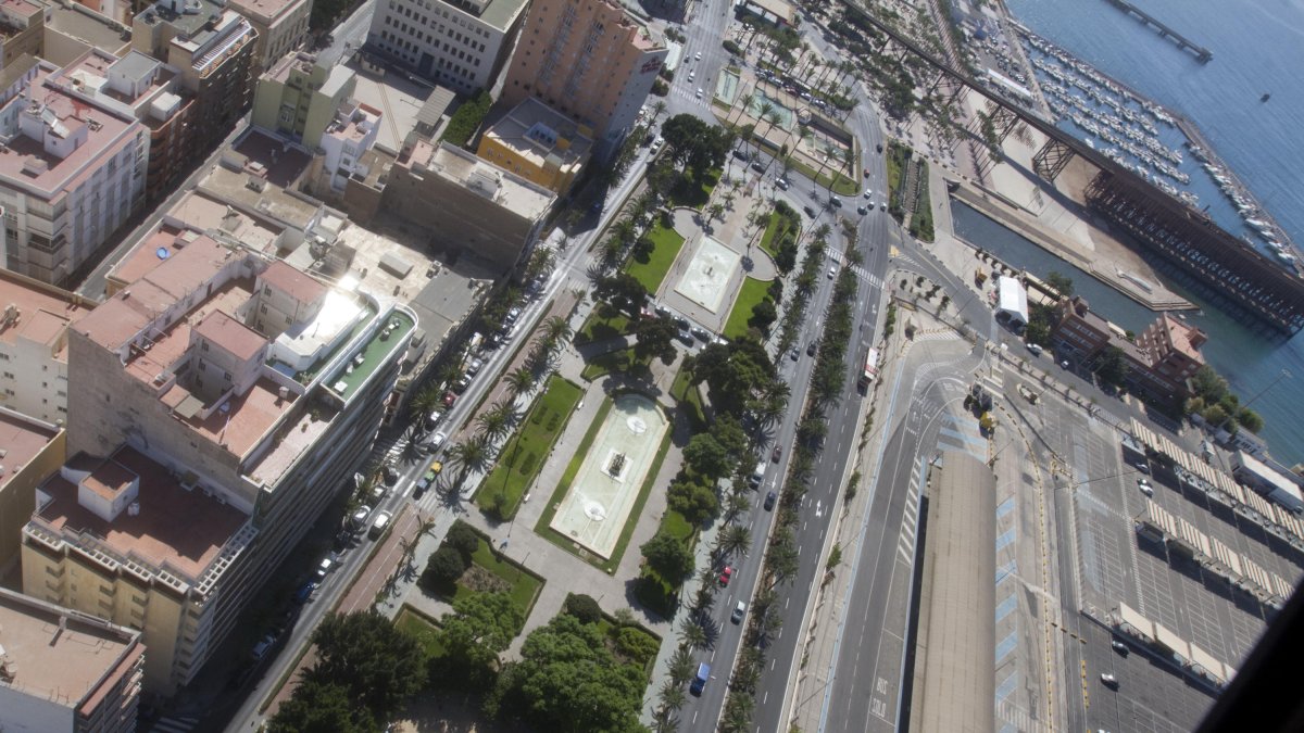 Imagen general del Parque Nicolás Salmerón.