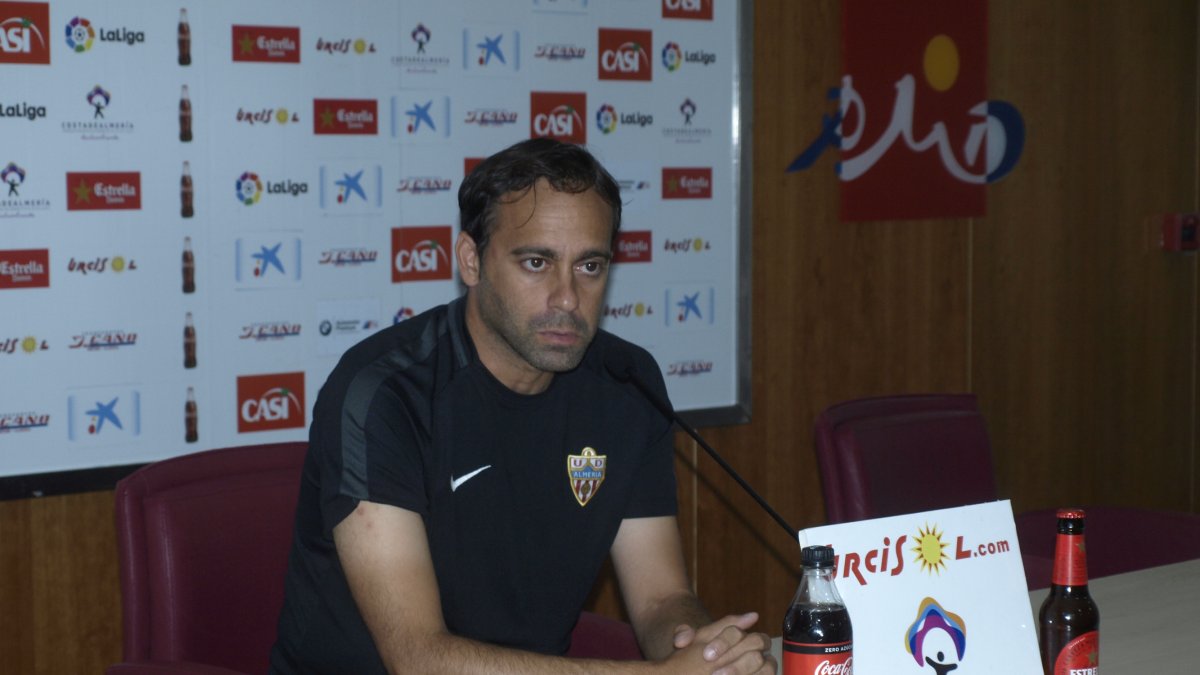 Fran Fernández en rueda de prensa.