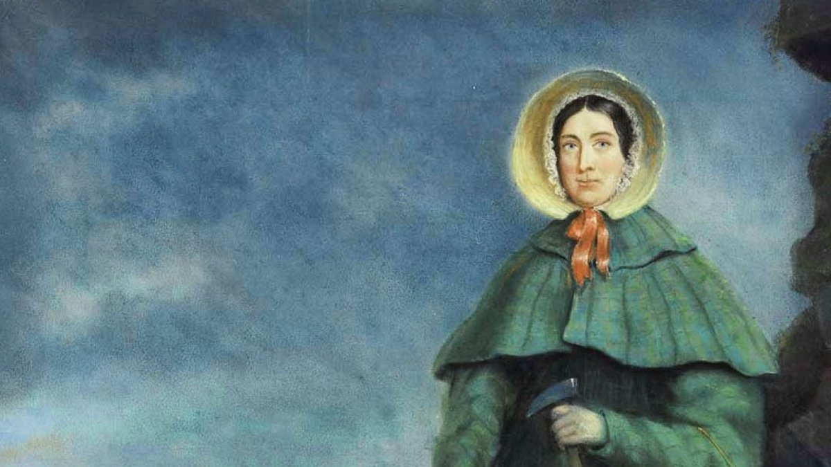 Mary Anning desenterró el esqueleto de un ictiosauro con tan solo doce años.
