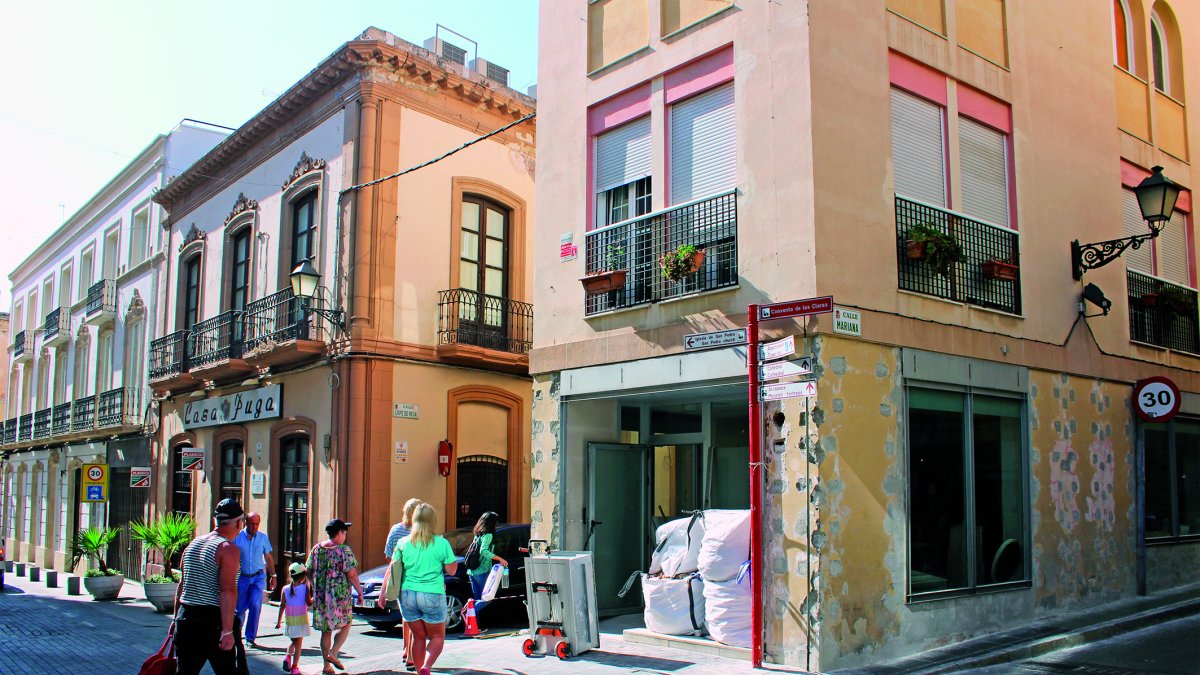 La sucursal de Cajamar, junto a Casa Puga, se está preparando para transformarse en una brasería argentina.