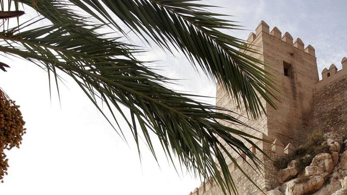 Entrada de la Alcazaba de Almería.
