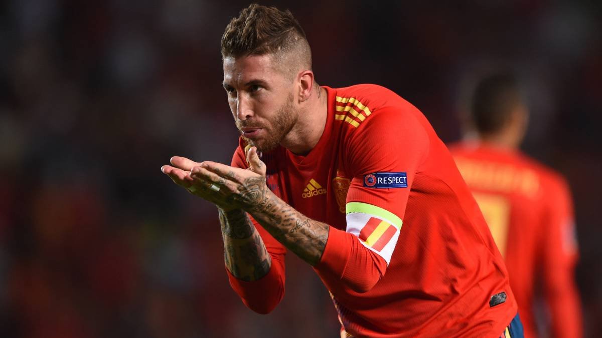 Ramos regalando fantasía.