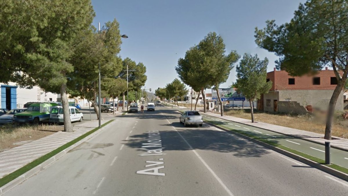 Avenida de La Molineta (Google Maps).