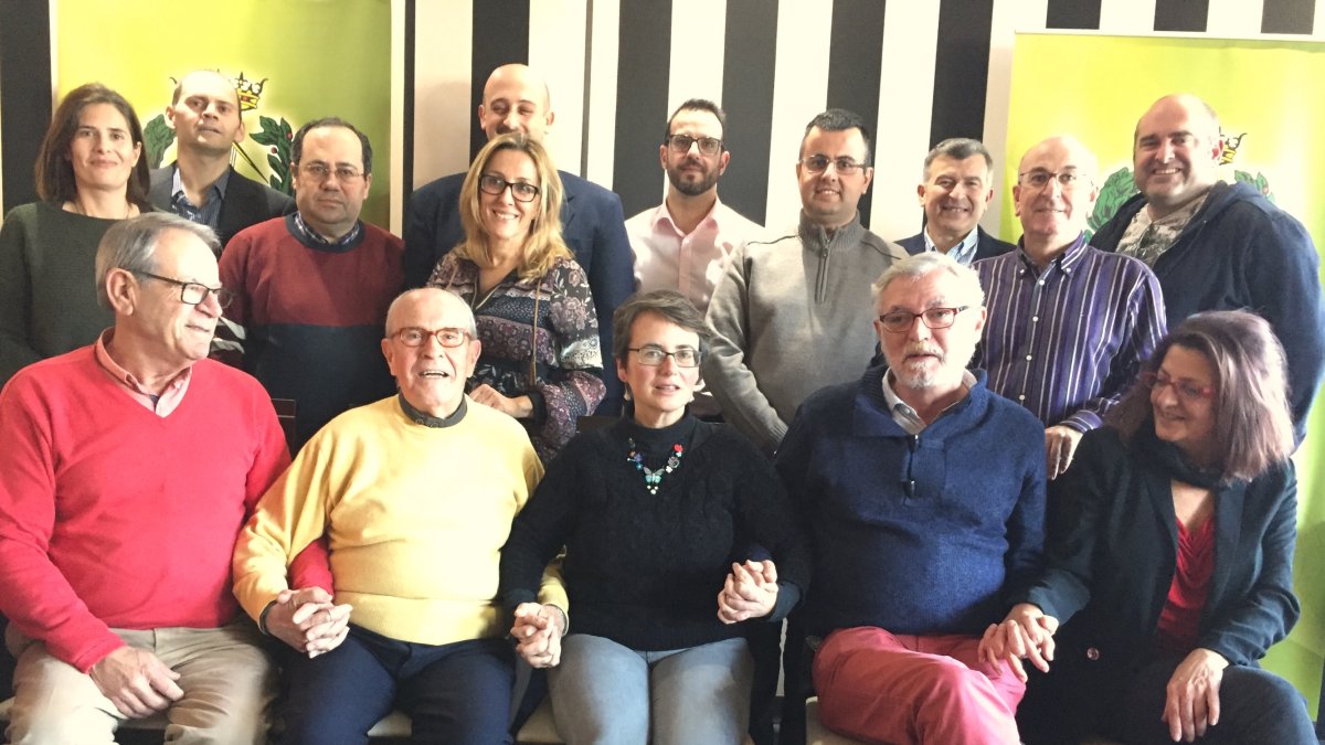 Miembros de la Junta de Gobierno de COITAAL.