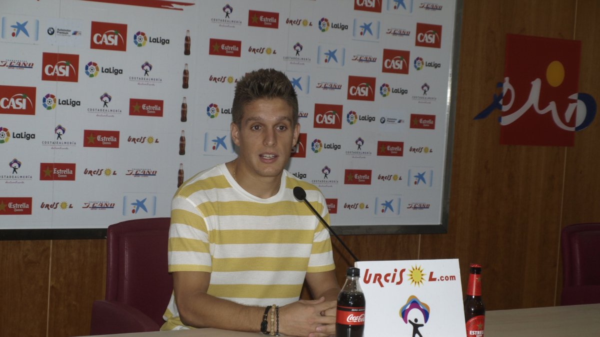 José Corpas en rueda de prensa.