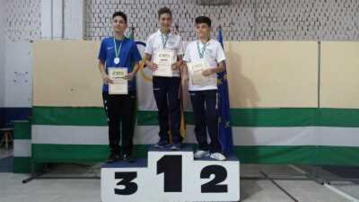 Podio con acento almeriense.