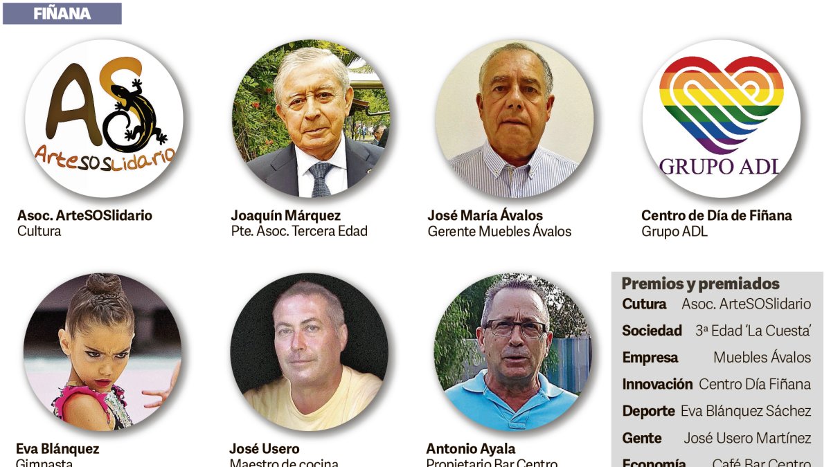 Los siete galardones de los V Premios Nacimiento.