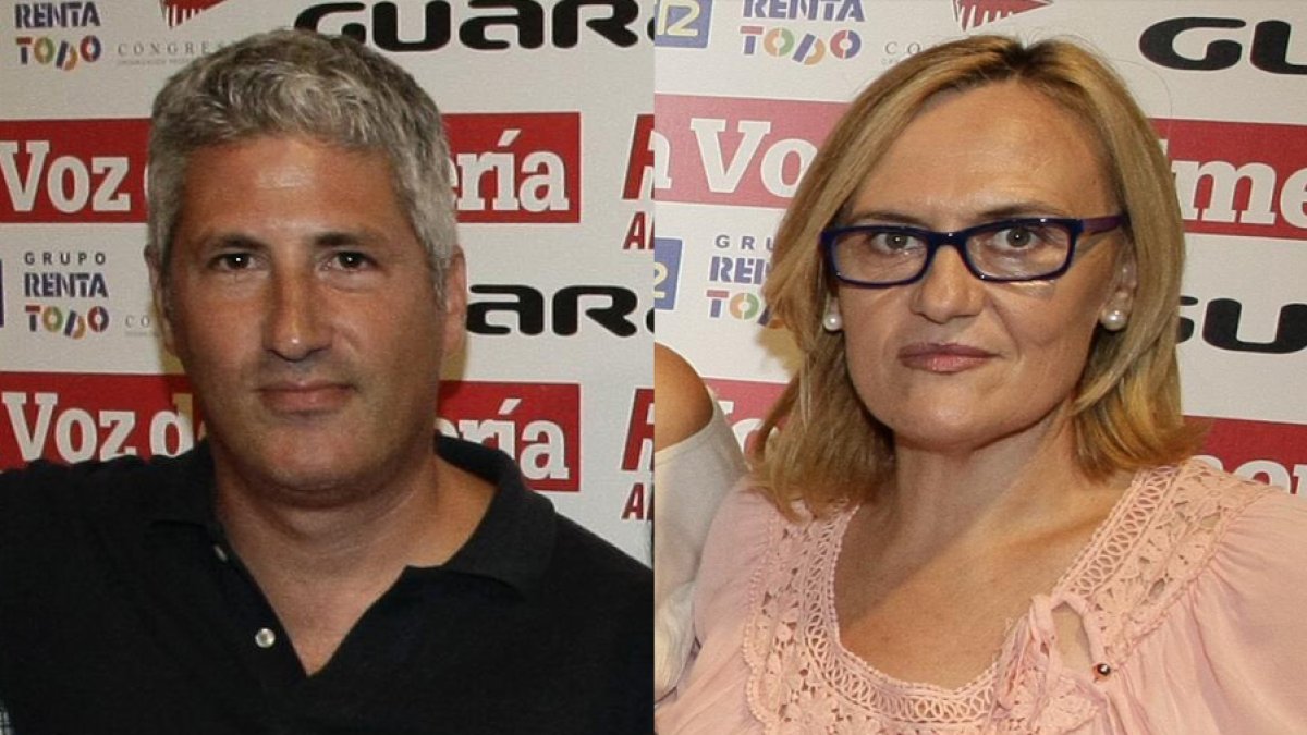 Ismael Torres, izquierda, y Antonia Fernández, fotografiados en un mismo acto hace unos años