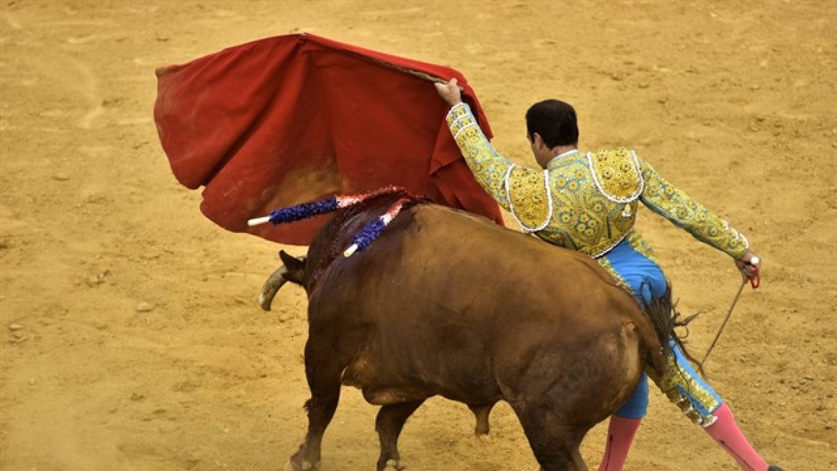 Imagen de archivo de un festejo taurino celebrado en Huelva.