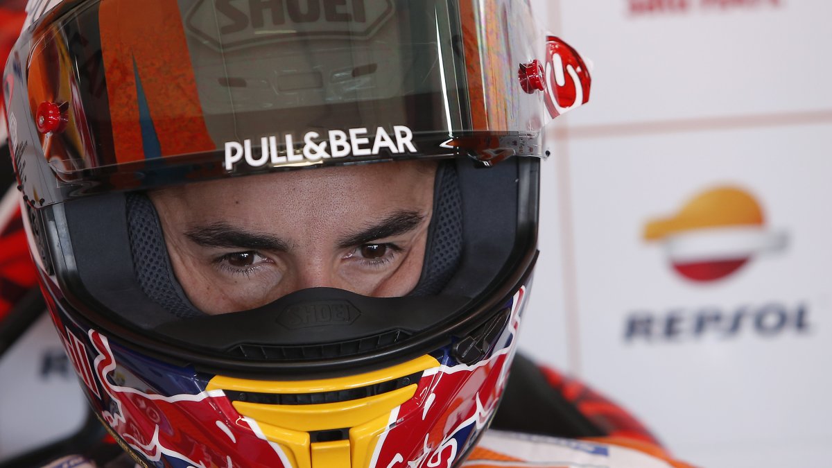 Márquez logro ayer el mejor tiempo