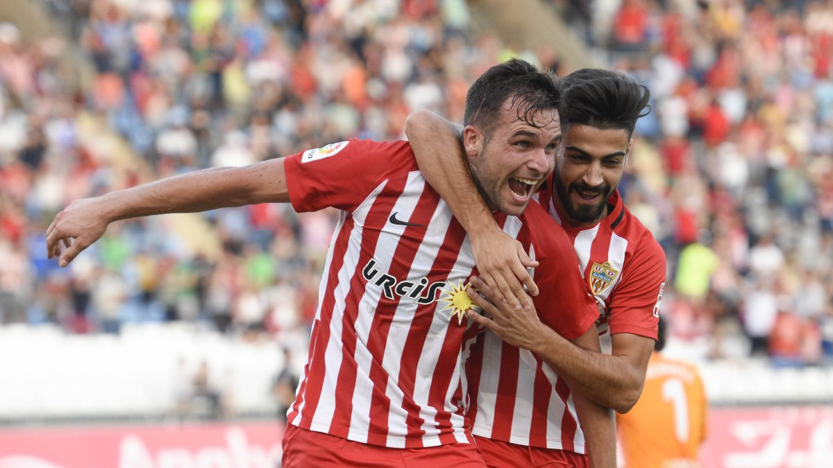 El Almería está pletórico después de dos victorias seguidas entre Copa del Rey y Liga.