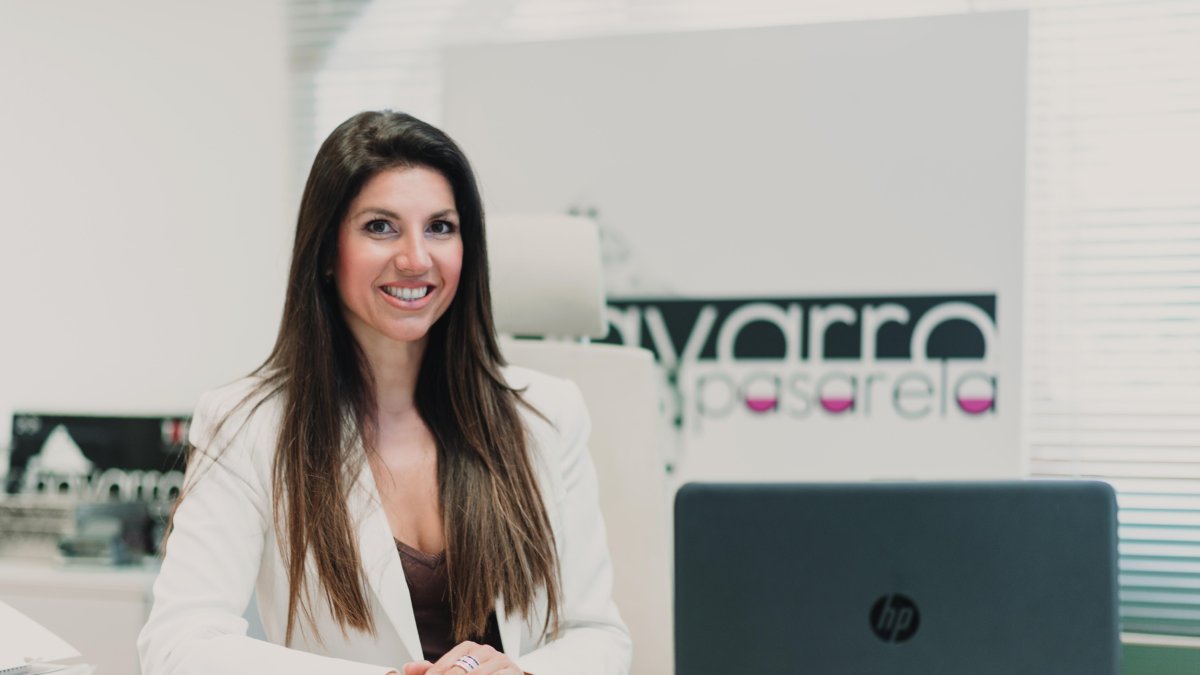 Rosalía Navarro, premiada ahora por la ONCE por su Micropasarela Solidaria.