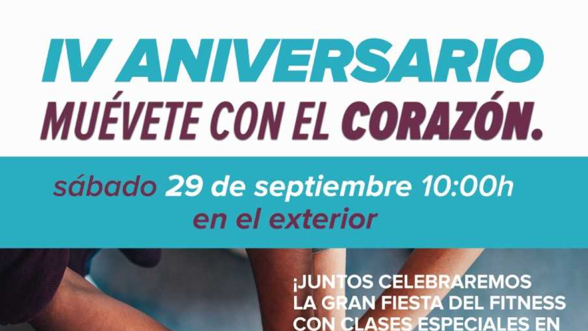 Cartel del evento solidario.