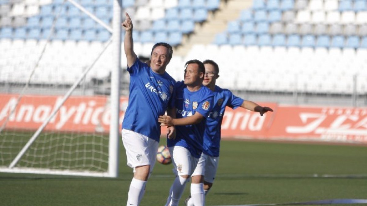Unos campeones.