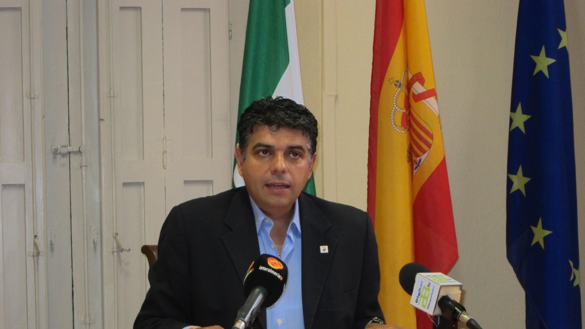 El portavoz municipal de Cs, Miguel Cazorla, en una imagen de archivo.