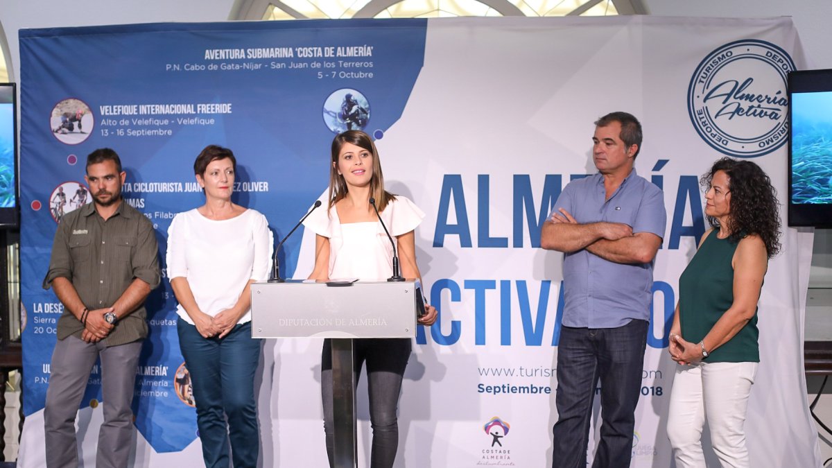 Presentación del evento ayer.