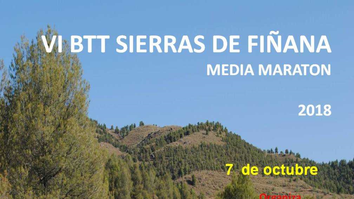 Cartel de la carrera de Fiñana.