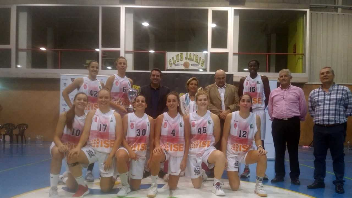 Las jugadoras almerienses en Alcantarilla.