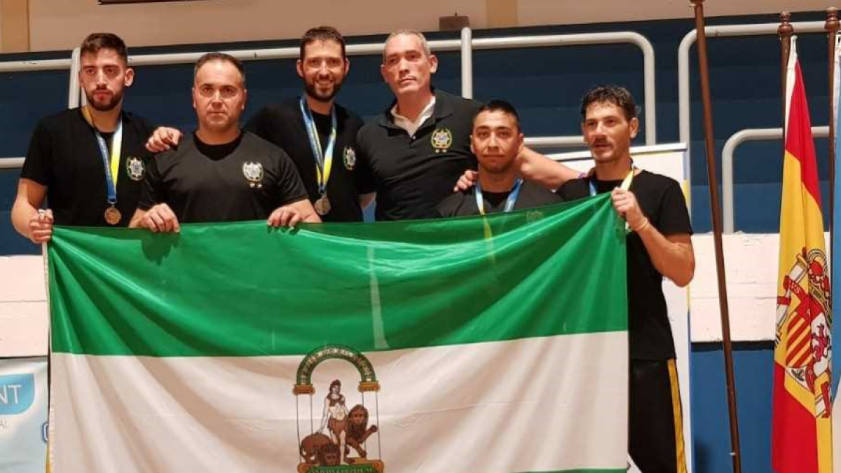 Un año más deportistas del CD César subidos al podio.