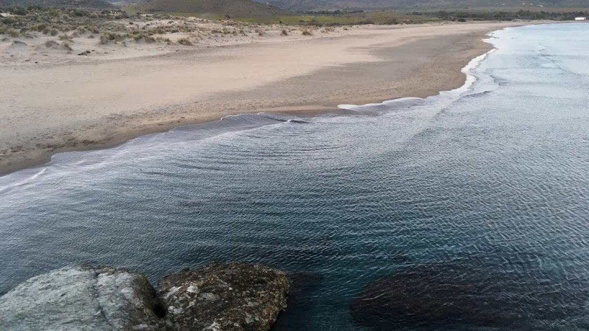 Bahía de Los Genoveses en el Parque Natural Cabo de Gata-Níjar.