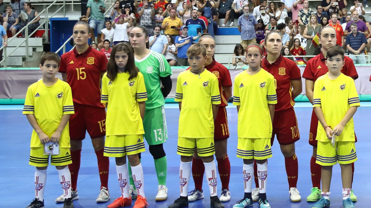 Selección Española de Fútbol Sala Femenino.
