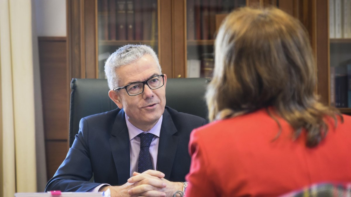 El fiscal jefe de Almería, Antonio Pérez Gallegos.