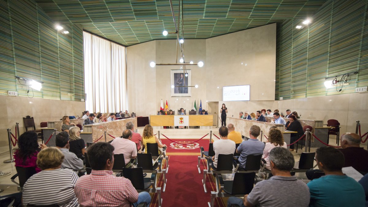 Plano general del Pleno de la capital.