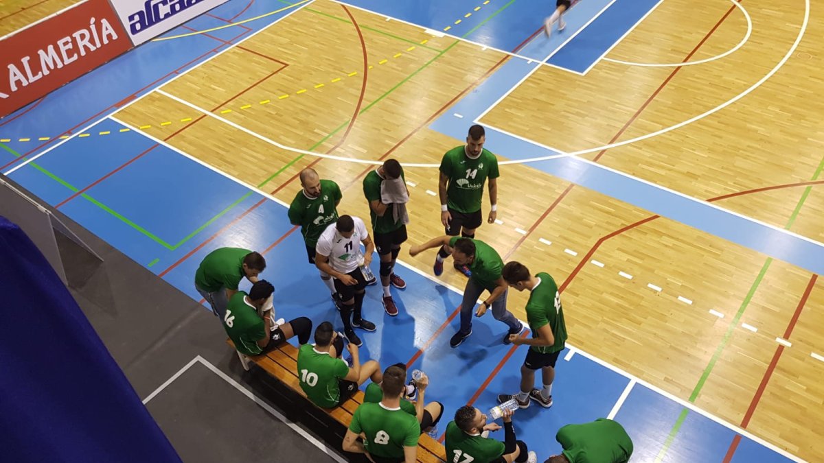 Berenguel dando instrucciones.