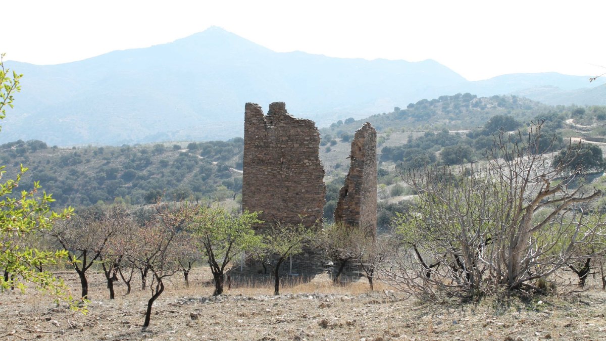 Torre de la Antigua Alquería del Despoblado de Alhabia.