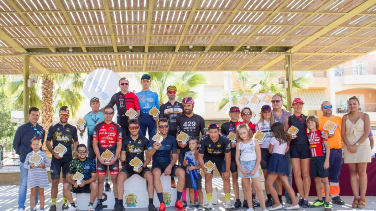 El podio final para todas las categorías.